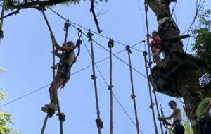 Sortie accrobranches Morillon 