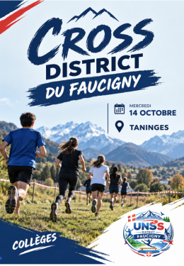 Cross district à Taninges !