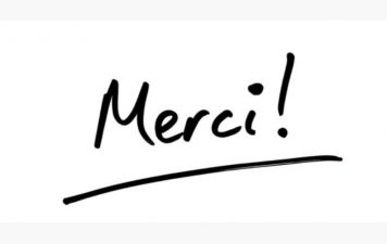 MERCI !