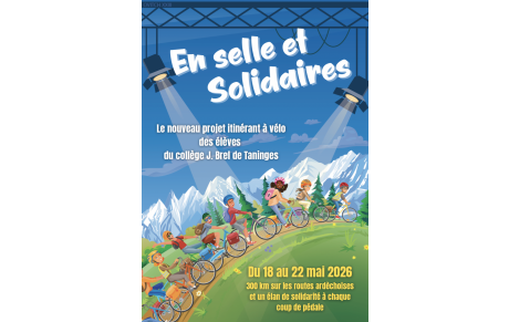 &quot;En selle et solidaires&quot;